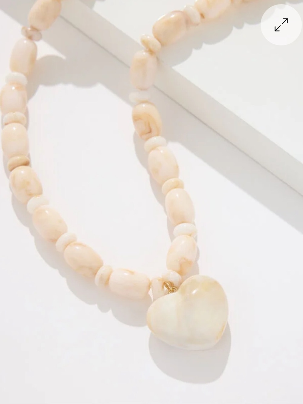 Talbots HARVEST HEART NECKLACE